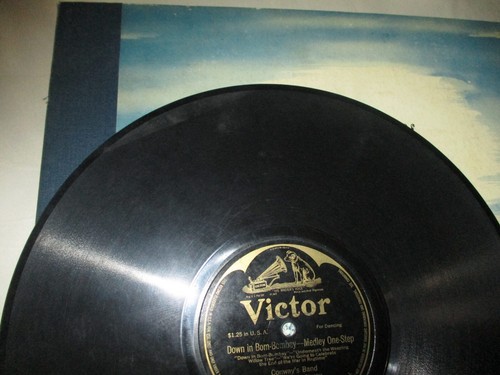 9pcs 78 RPM Records (10" & 12") Turn of Century Fox Trot + Waltz + Italian &MORE - Picture 16 of 24