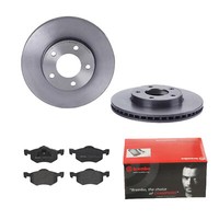 Brembo Bremsscheiben Ø278MM + BremsbelÄGe Vorne FÜR Mazda Tribute Ford Maverick