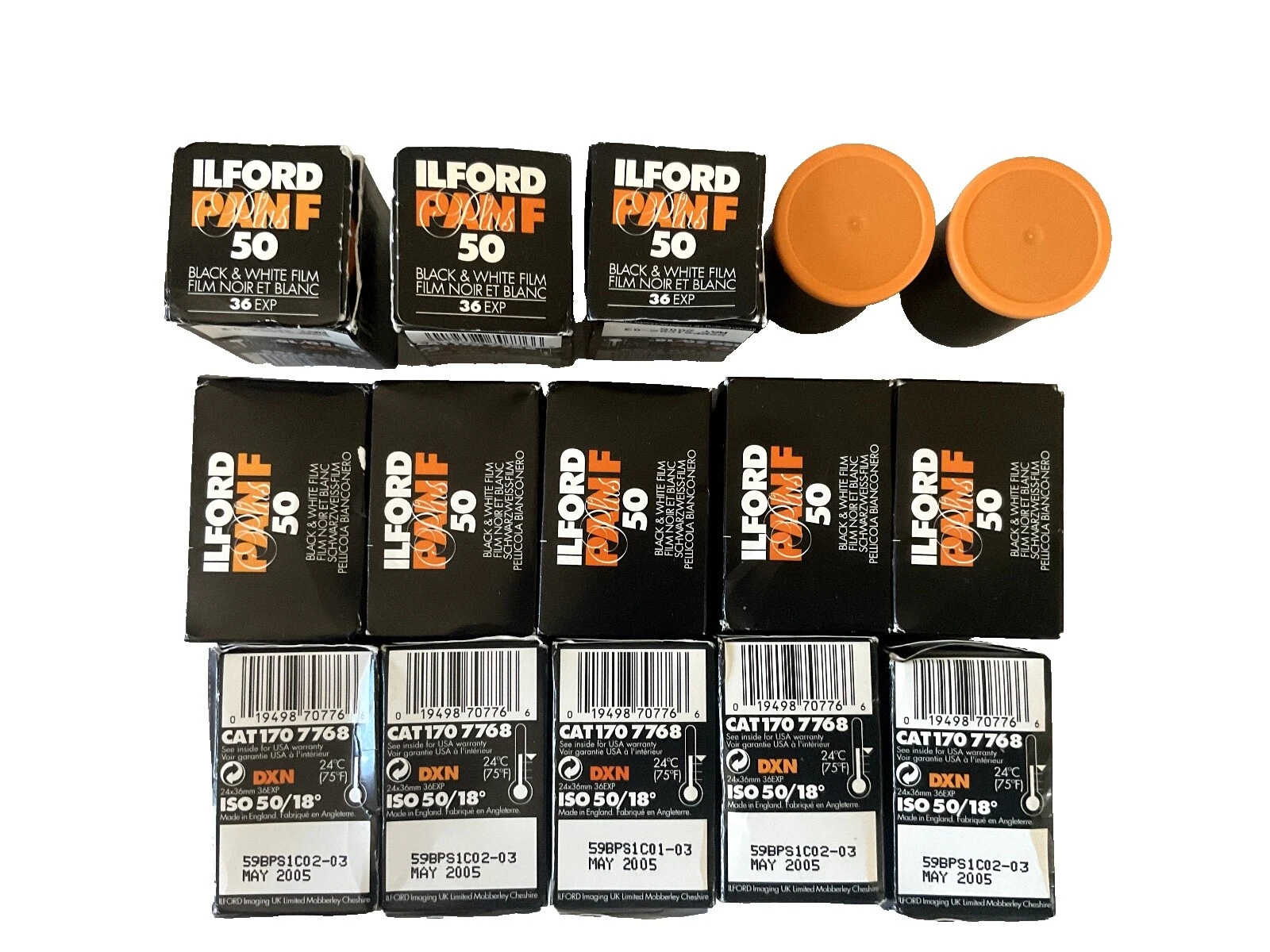 ILFORD Pan Camera Films