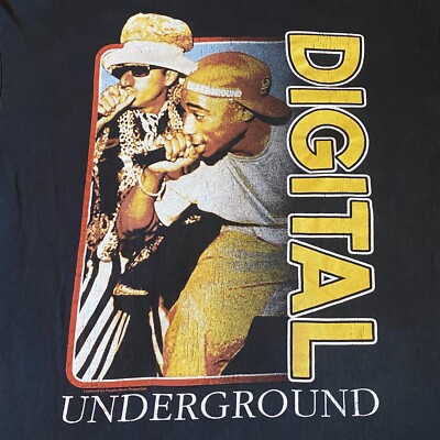 ヴィンテージ 90s Digital Underground Tシャツ 2パック