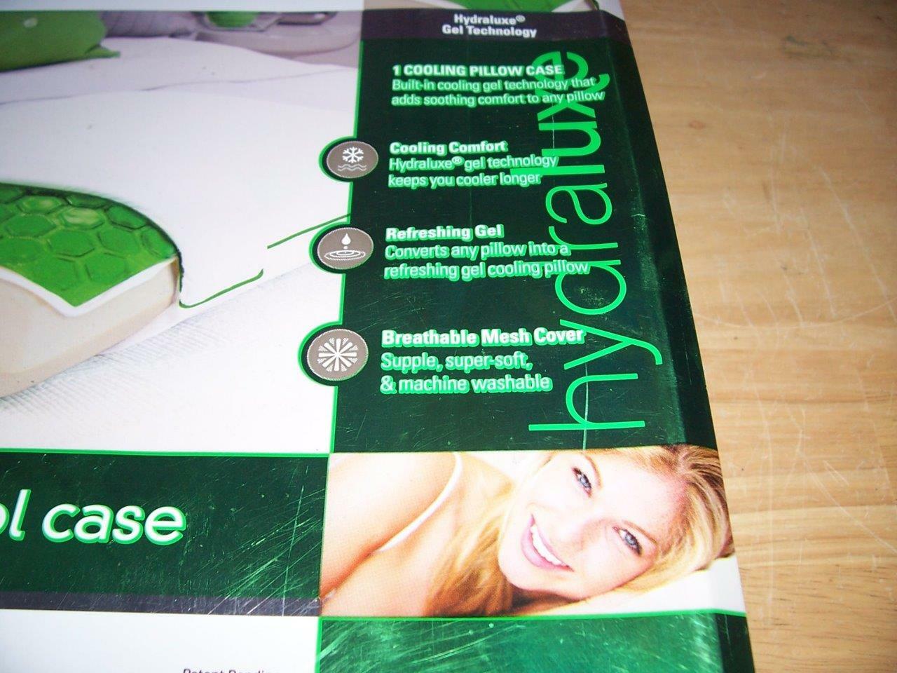 hydraluxe cooling pillow