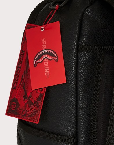 Sprayground Sharks Central Metallic Gold Backpack🔥New Bookbag Large School Bag - Picture 10 of 11