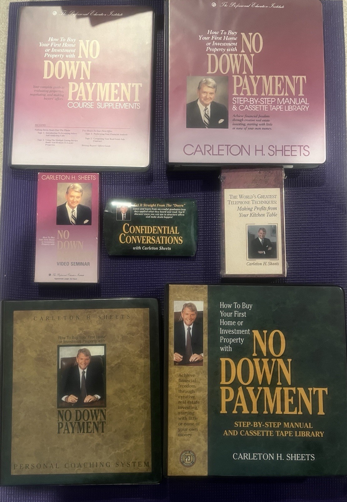 2 Carleton Sheets No Down Payment Real Estate Courses - Free Us Shipping