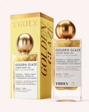 Truly Beauty Truly Golden Glaze Luxury Body Oil 90 ML / 3.1 fl. oz New in Box