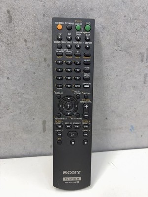 Sony RM-AAU036 AV System Receiver Remote Control Genuine OEM Tested