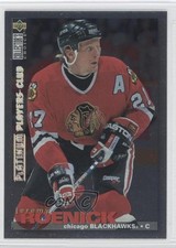 1995 Upper Deck Collector's Choice Platinum Player's Club Jeremy Roenick HOF 0j6