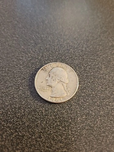 1961 D Washington Quarter 90% Silver
