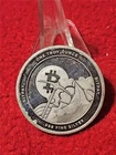ND 1 TROY OZ 999.0 FINE SILVER BITPAY BITCOIN ROUND                       #T3516