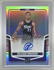 Orlando Robinson 2024 Panini Donruss #SS-ORK Signature Series Auto