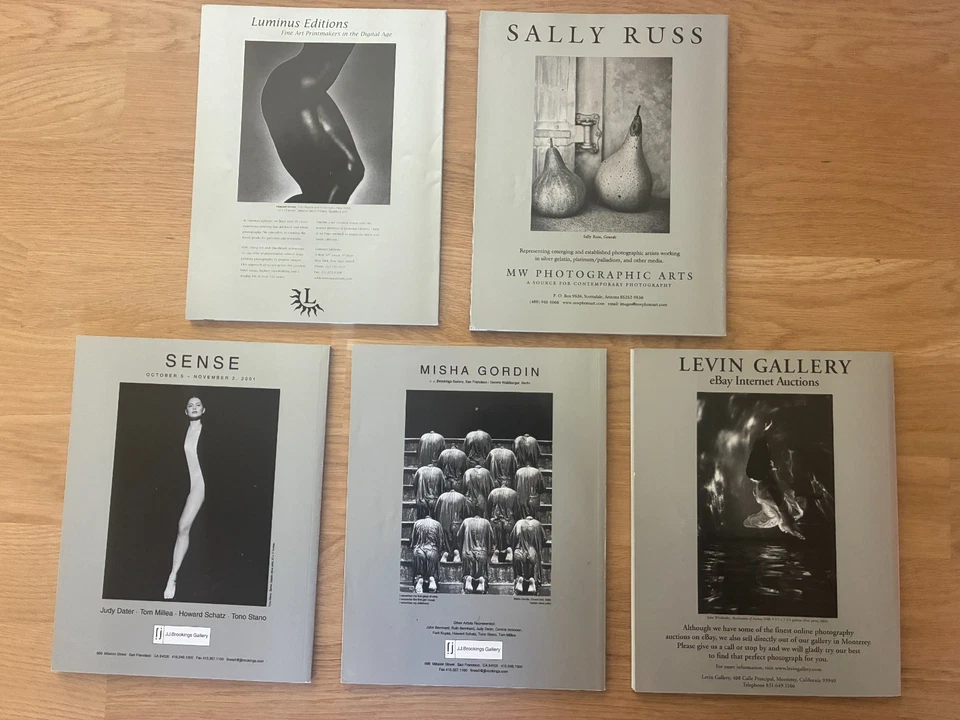 Lot of 5 B & W Black & White Magazine Collectors Fine Photography Art Issues - Image 3 of 4