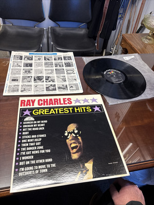 Ray Charles ''Greatest Hits'' ABC Paramount ABC-415, Vinyl LP, Mono, VG+