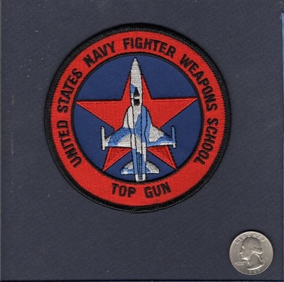 TOP GUN NFWS Northrop F-5 TIGER US NAVY Fighter Weapons School Squadron Patch