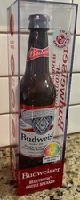 Limited Edition Budweiser BLUETOOTH BOTTLE SPEAKER Color Changing LED Lights New