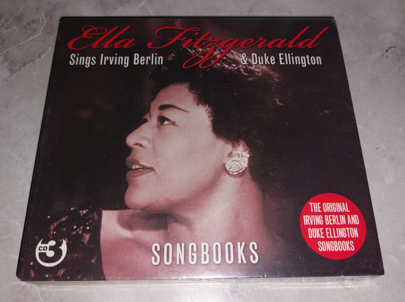 Ella Fitzgerald – Sings Irving Berlin & Duke Ellington Songbooks 3 X CD NEW