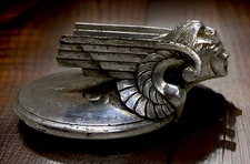 Original 1930s Chevrolet Radiator Winged Viking Hood Ornament