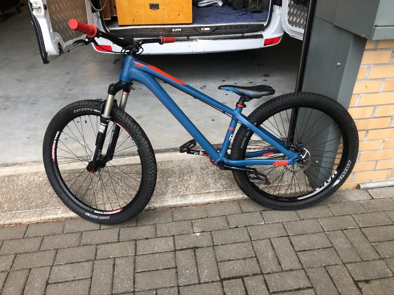 polygon trid dirt jump bike