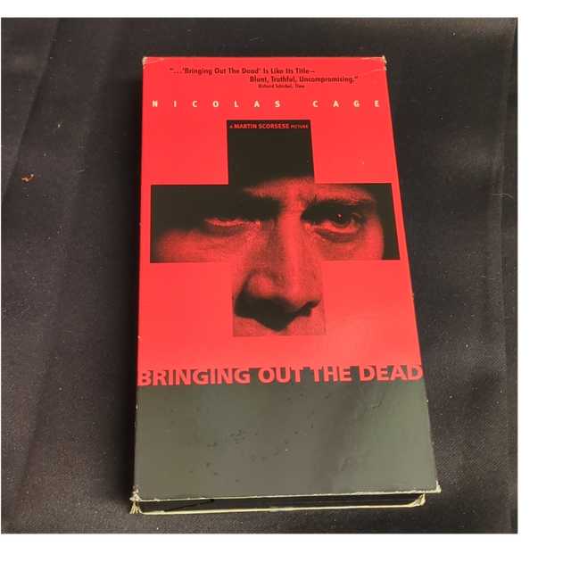 Paramount Bringing Out the Dead VHS NTSC R 1999 Scorsese Cage