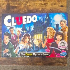 Hasbro Gaming Cluedo Classic Mystery Board Game Complete 2-6 Players Age 8+ vgc