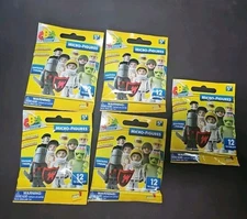 Character Building Micro-Figures Series 1 W/ 5 Sealed Packs Figure Blind bags