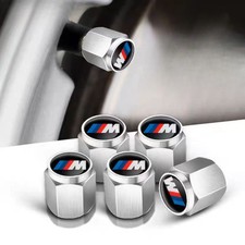5PCS Tire Valve Stem Caps for BMW M 1 3 5 4 6X1 Universal Stem Covers Automotive