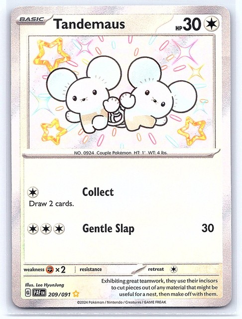 SV: Paldean Fates #209/091 Tandemaus