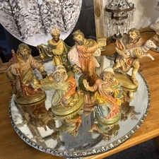 FONTANINI Nativity 6pc Lot 5” -7”