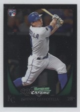 2011 Bowman Draft Chrome Johnny Giavotella #93 9y7