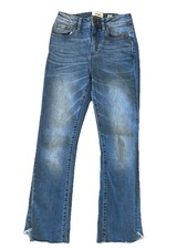 Miss Me Women  s Bootcut High-Rise Jeans Medium Wash Size 24 Western Stretch