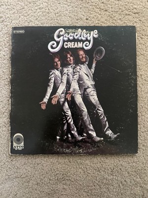 Cream Goodbye LP Vinyl Record 1969 ATCO SD 7001 Gatefold VG+