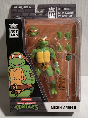 TMNT Michaelangelo The Loyal Subjects BST AXN 