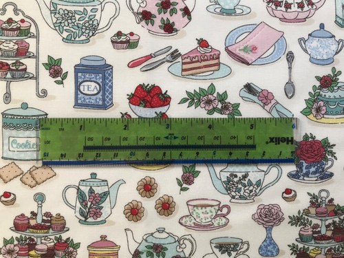 5 x Fat Quarter Bundle Afternoon Tea Mayflower Salisbury Spring Makower Quilting - Picture 7 of 9