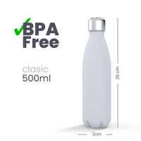 Thermokanne Edelstahl 500 Ml, Doppelwand Olatu, Ibili, Wiederverwendbar