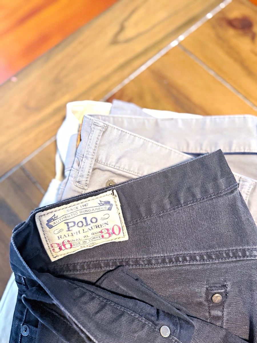 Polo Ralph Lauren Button Blue Jeans for Men for sale | eBay