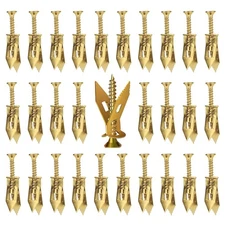 160 Pcs Self Drilling Drywall Anchors with Screws Kit - 80 Pcs Metal Drywall Anc