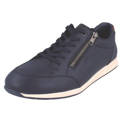 Rieker Men's Lace Up Side Zip Casual Sneakers - 11903