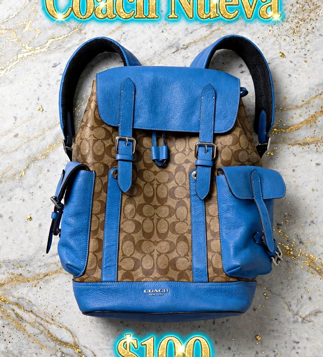 COACH ブルーロゴ　バックパック Coach Backpack Blue Bags & Handbags for Women for sale | eBay