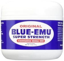 Blue Emu Topical Cream Original Emu Oil Sore Muscle Fast Relief Soothing 4oz