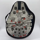 LEGO Star Wars ZipBin Millennium Falcon Bricks & Minifigure Storage Case Minifig