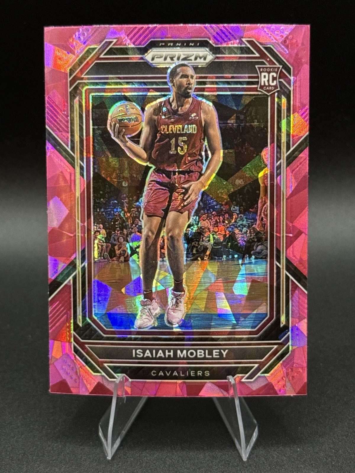2022-23 Panini Prizm - Isaiah Mobley #252 Pink Ice Prizm (RC) Rookie CC2