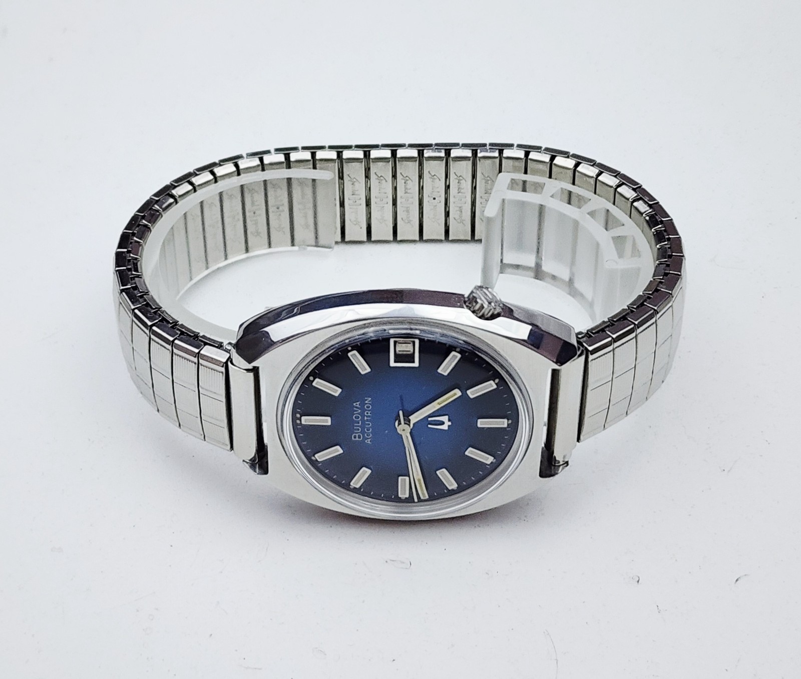 Men's Vintage 1974 TUNING FORK Watch BULOVA ACCUTRON Cal.2181