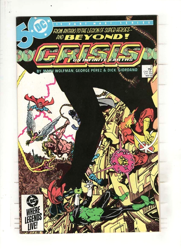 CRISES ON INFINITE EARTHS #1- 12 mostly NM, beautiful 12 issue lot, DC 1985-6 - Picture 3 of 24