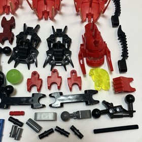 LEGO Hero Factory Xplode 7147, incomplete parts lot w mask spikes, 35 of 45 pcs