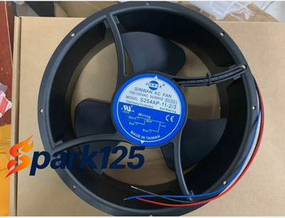 1PC S254AP-11-2/3 Cooling fan for WB equipment 100/120V 3-wire speed control