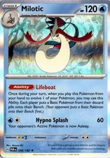 Pokémon Milotic 36/182 Holo Rare Paradox Rift TCG NM