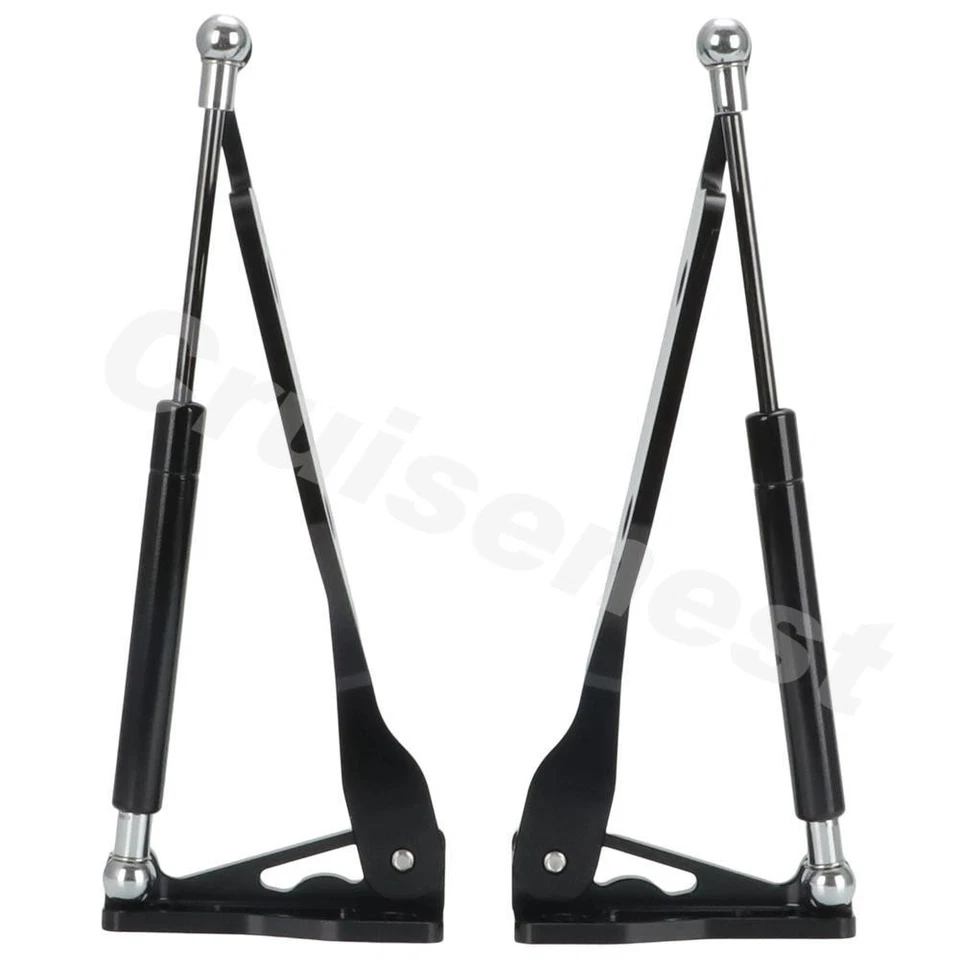 US For Honda Civic CRX 1988-1991 EF Billet Aluminum Gas Hood Hinge Latch Support Foto 4 de 4