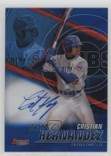2021 Bowman's Best of Blue Refractor /150 Cristian Hernandez #B21-CH Auto