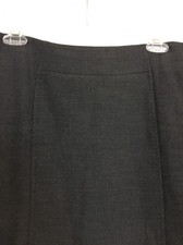 Ann Taylor Loft Size 6 gray straight pencil skirt women's