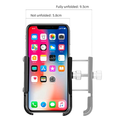 Bike Phone Holder Aluminium Alloy Bike Phone Support Bracket Cycling Accessories - Zdjęcie 21 z 21