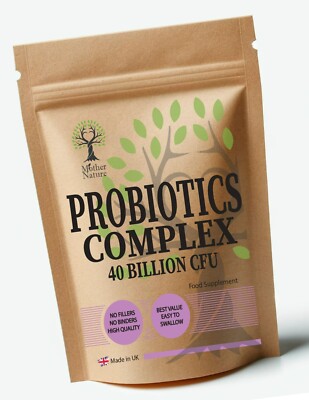 Probiotika für die Darmgesundheit 40 Milliarden Probiotika-Komplex 15 aktive Bakterien vegan