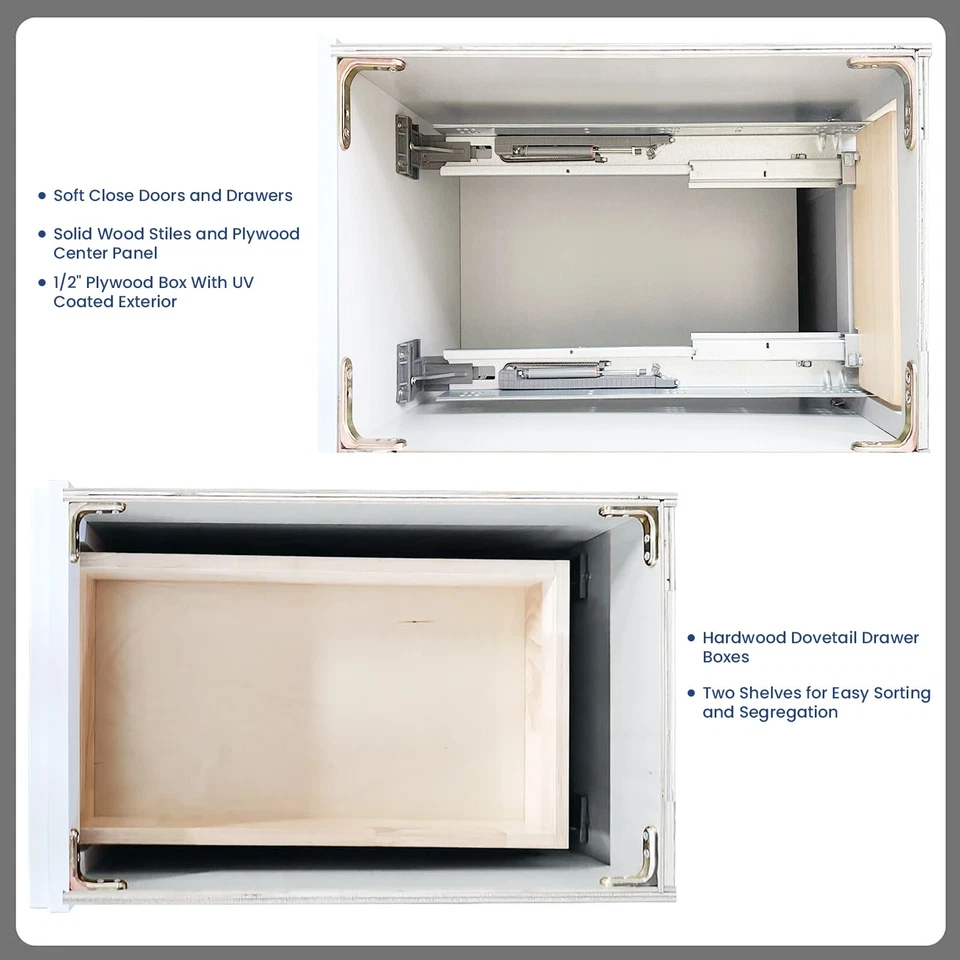 Mueble base lavabo de madera maciza estilo coctelera 2 puertas 1 cajón falso frontal Foto 3 de 4